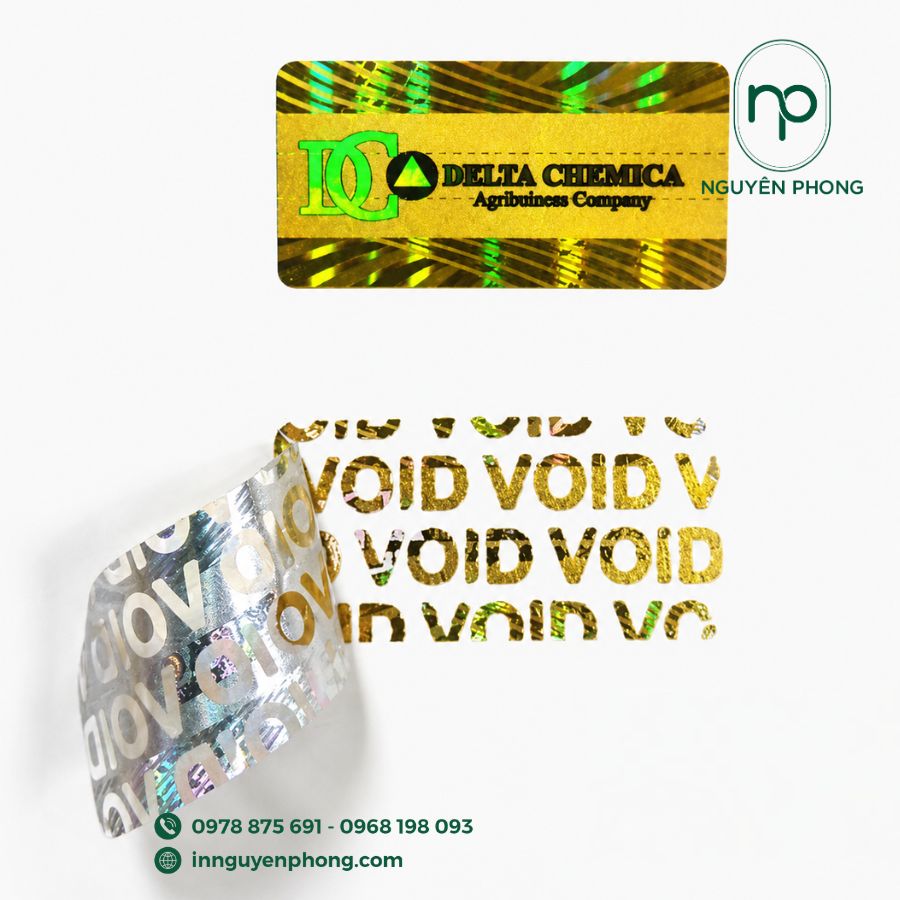 In tem hologram tiện lợi