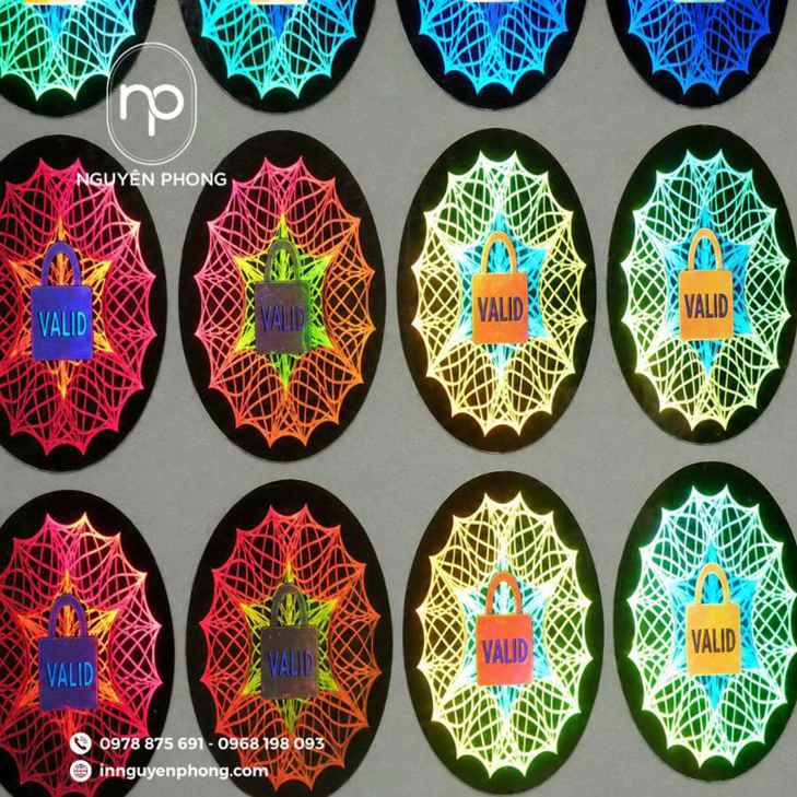 In tem hologram tiện lợi