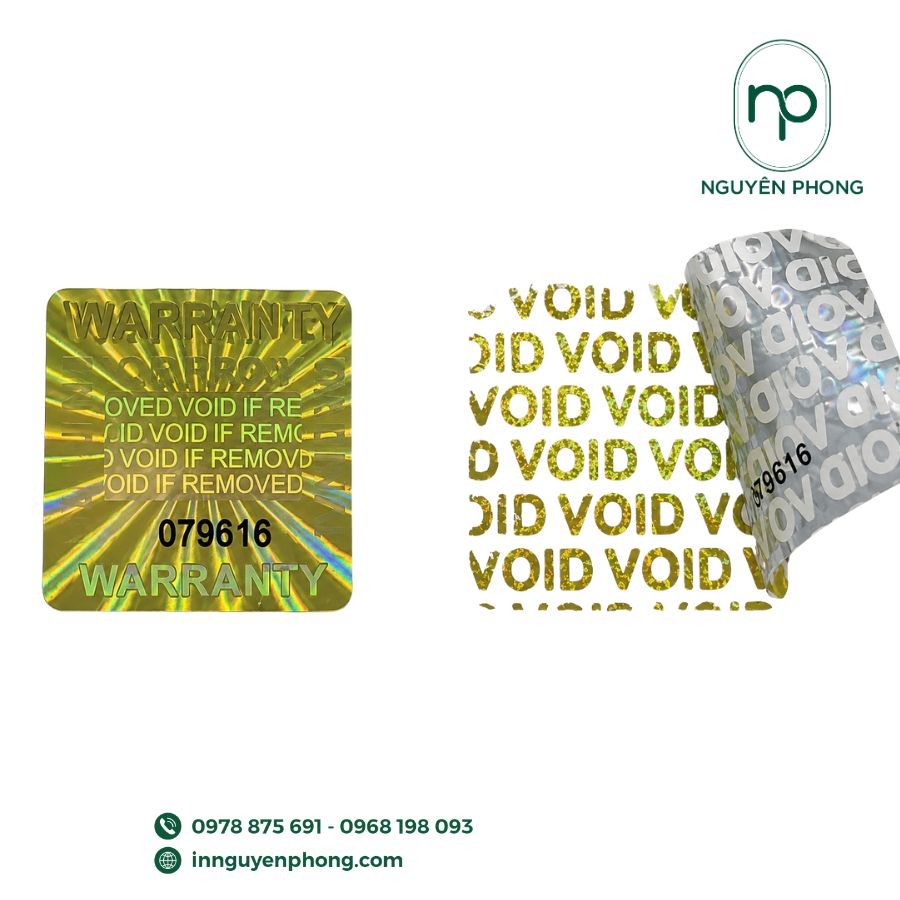 In tem hologram tiện lợi