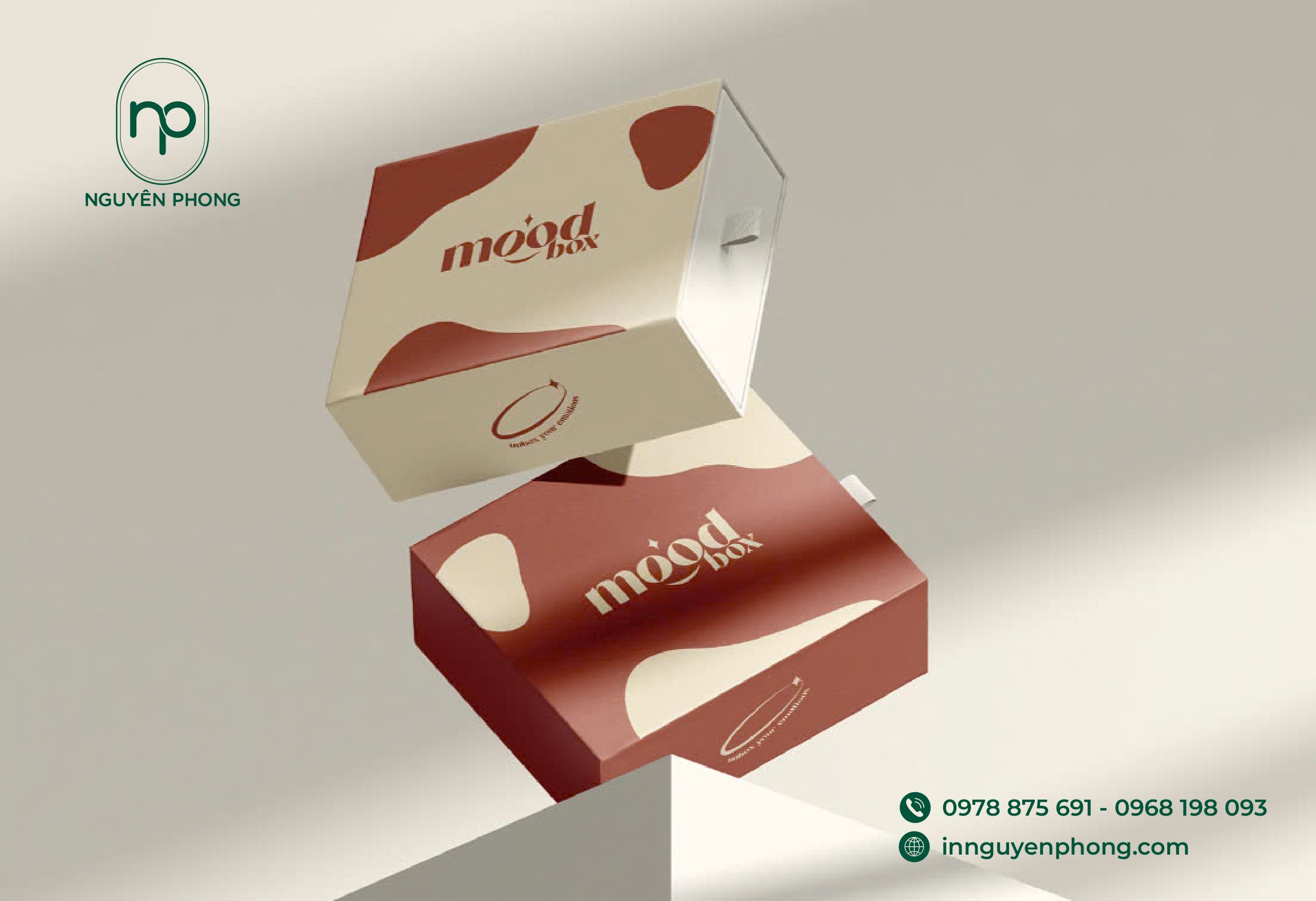 Mẫu hộp giấy tinh tế , đẹp mắt 
