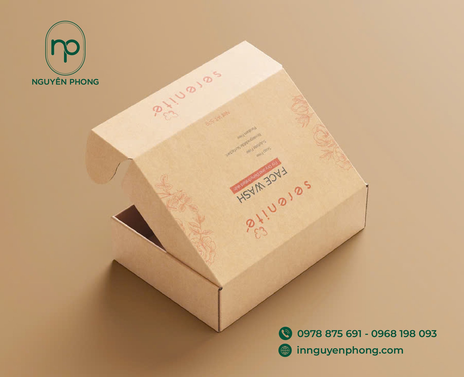 Đa dạng mẫu mã về in hộp giấy 