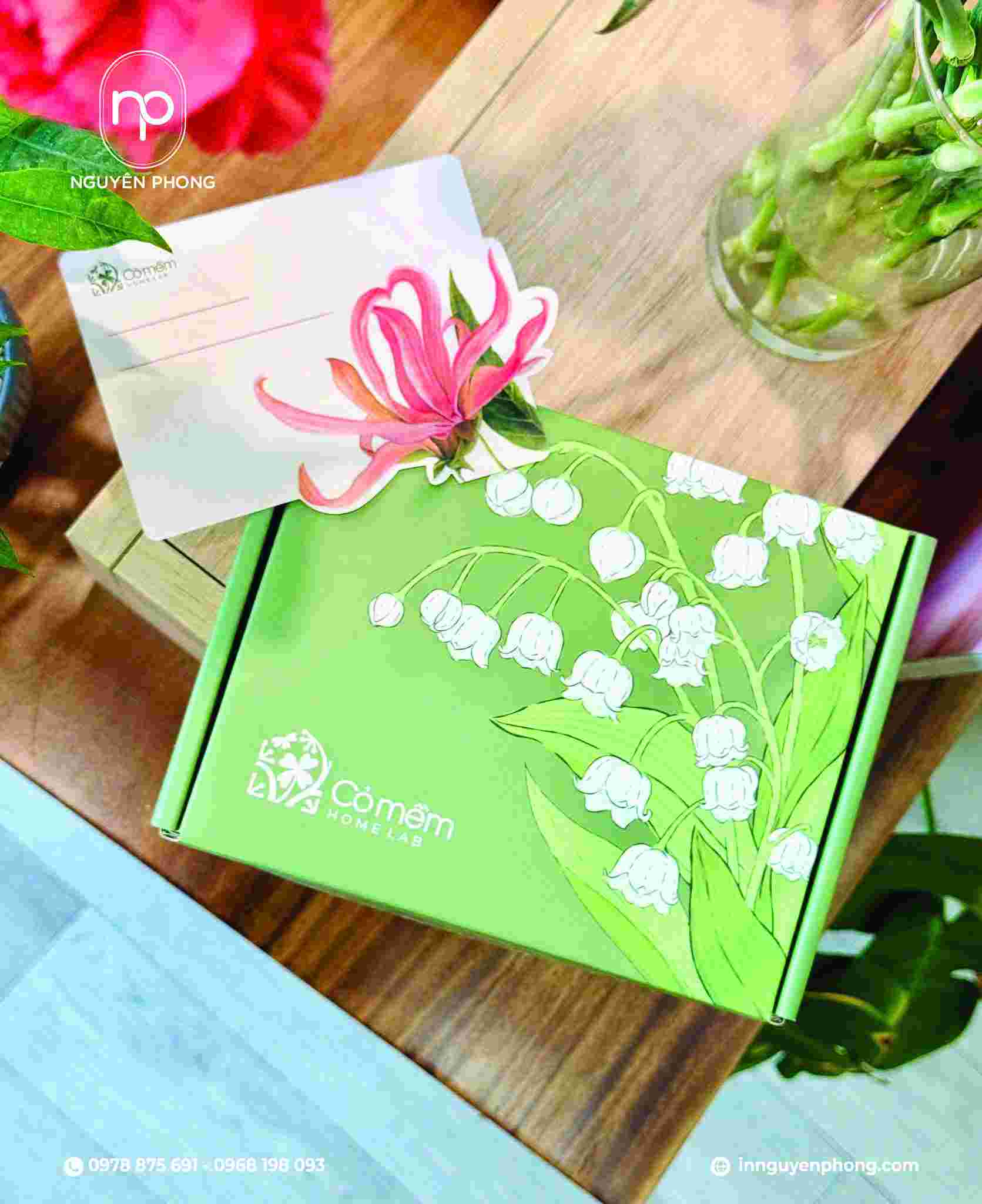 Hộp carton có nắp gài 