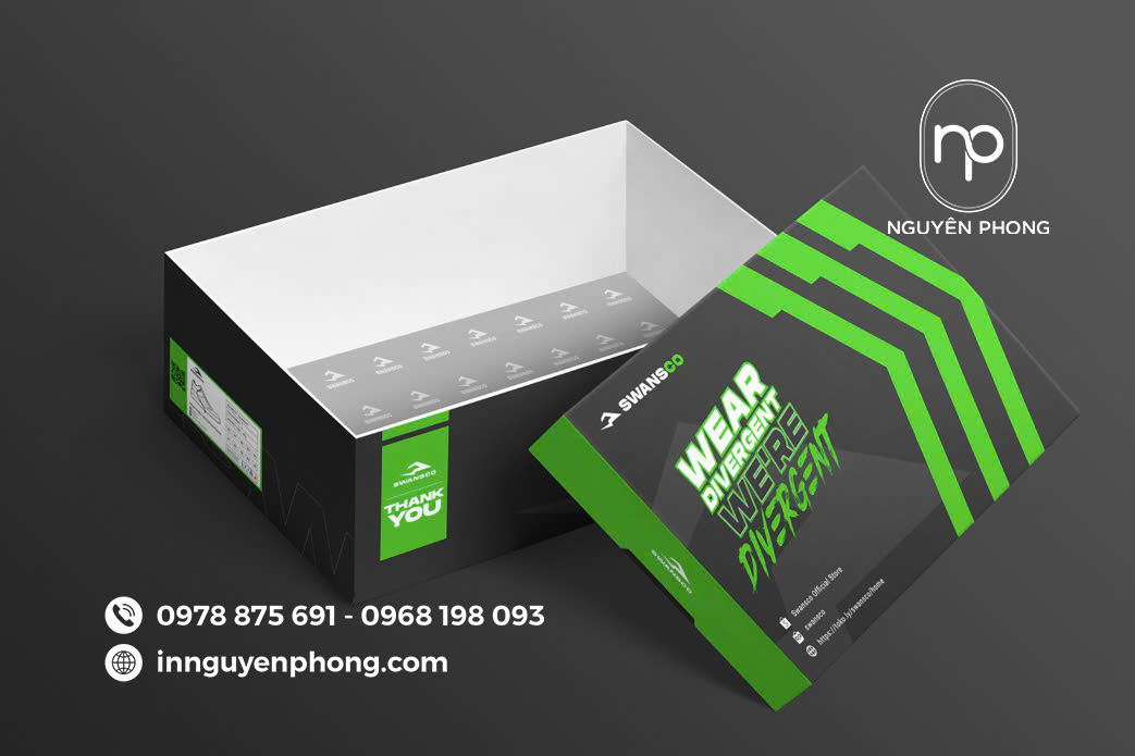 hộp carton đựng giày