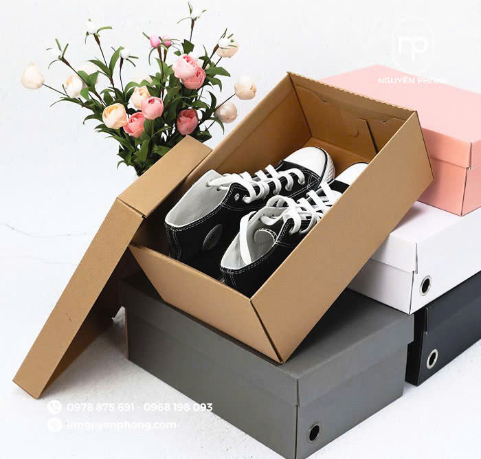 hộp carton đựng giày