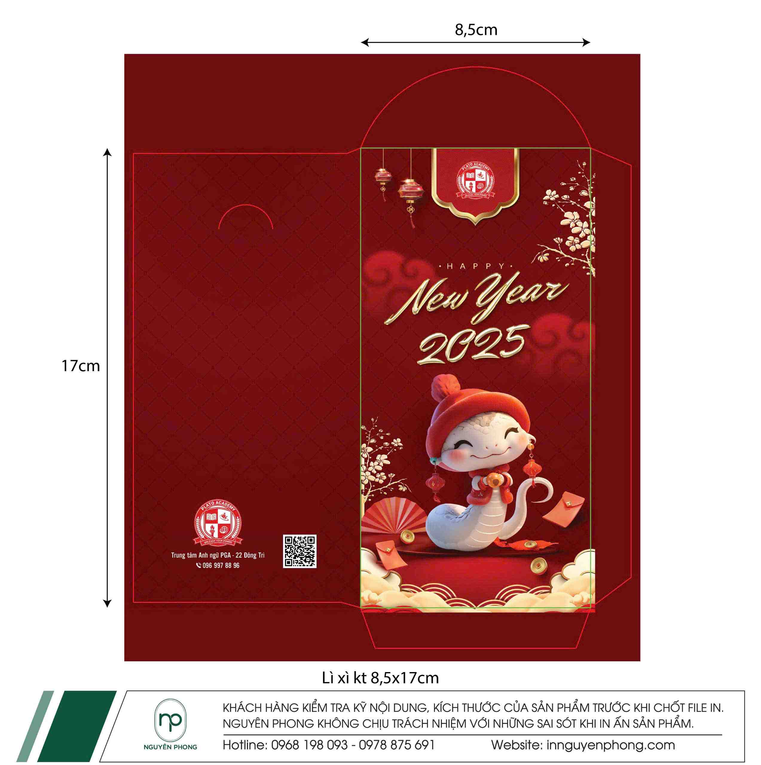 Mẫu thiết kế lì xì 2025
