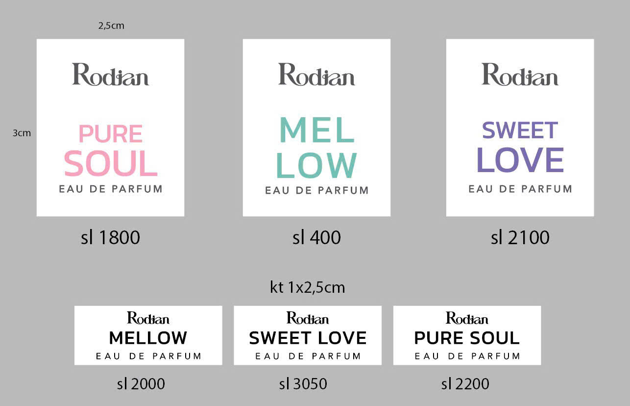 Thiết kế tem nhãn sản phẩm nhiều kích thước