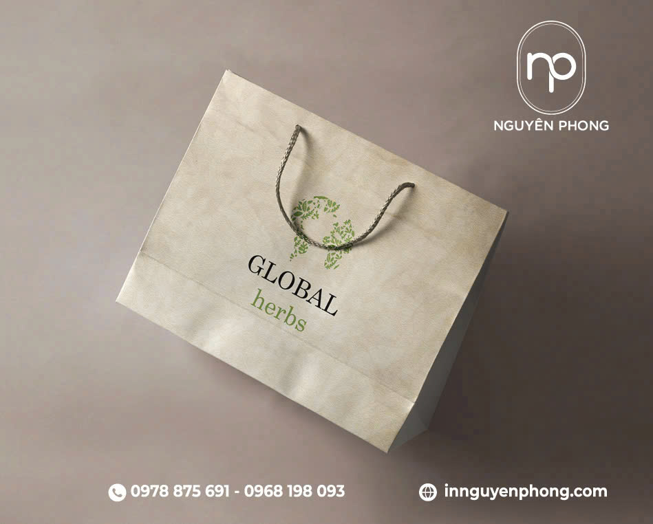 Xưởng in Nguyên Phong cung cấp những túi giấy thiết kế độc đáo 