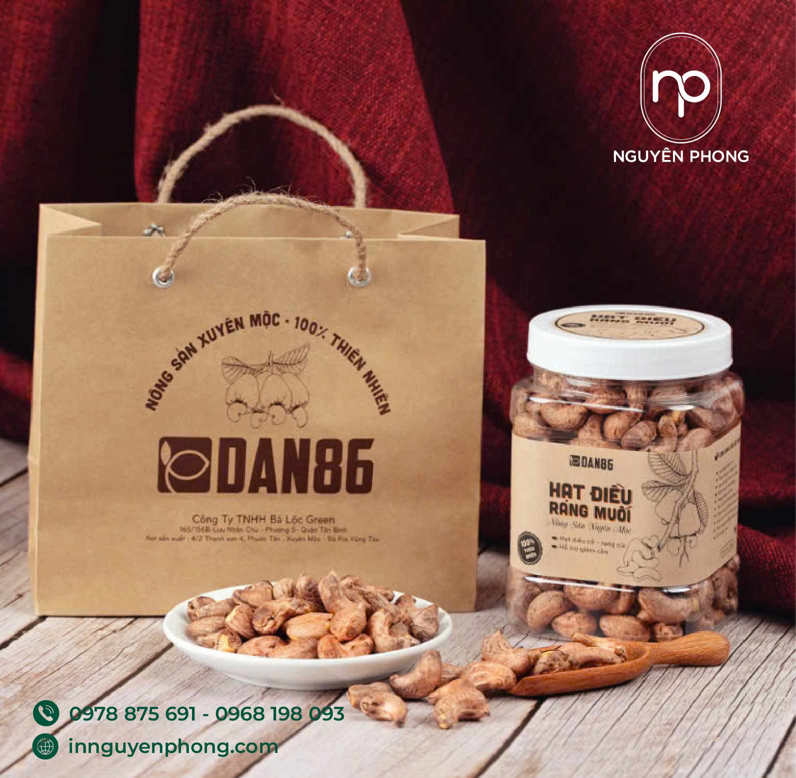 Mẫu túi giấy Kraft 