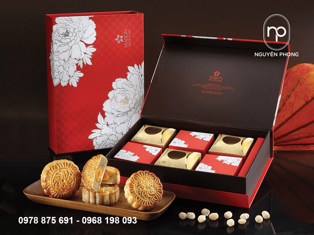 Mẫu hộp bánh trung thu 6 bánh