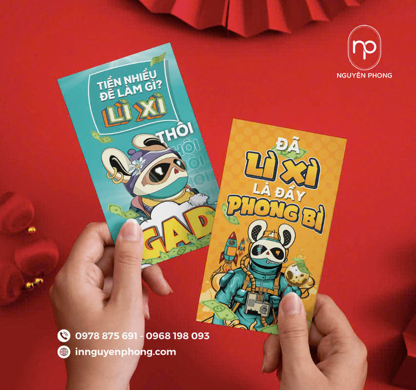 In bao lì xì độc lạ tạo dấu ấn thương hiệu