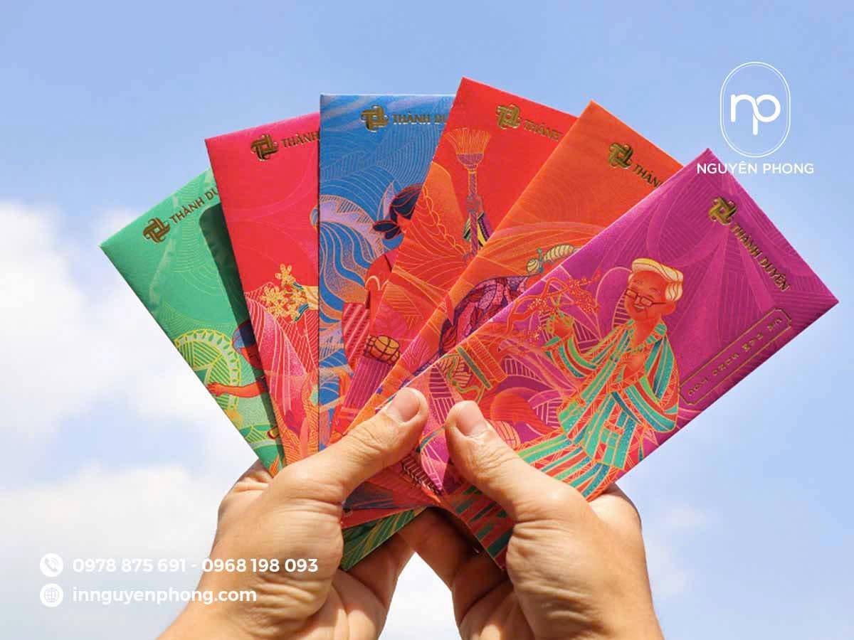 Các mẫu bao lì xì tối giản tinh tế 