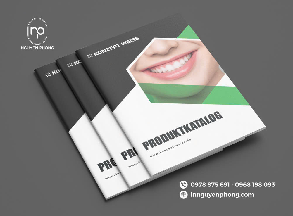 In catalogue thiết kế đơn giản