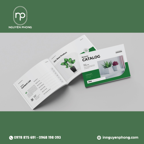 Catalogue kích thước A5
