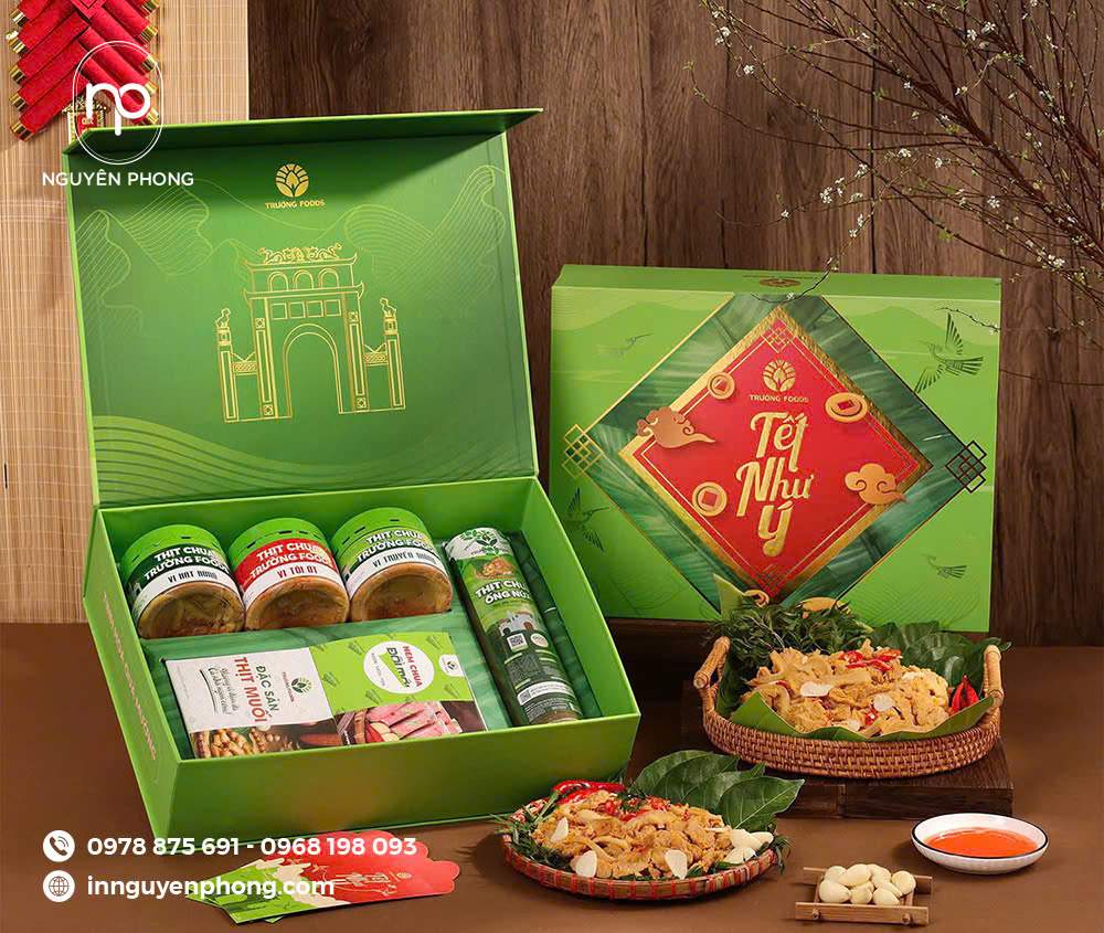 In hộp quà tết cùng đội ngũ nhân viên tay nghề cao, chất lượng 