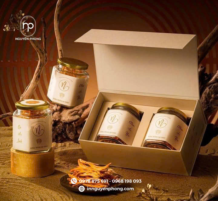 Hôp giấy Kraft cứng, giá tốt