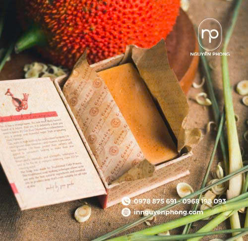 hộp giấy kraft dùng đựng xà bông