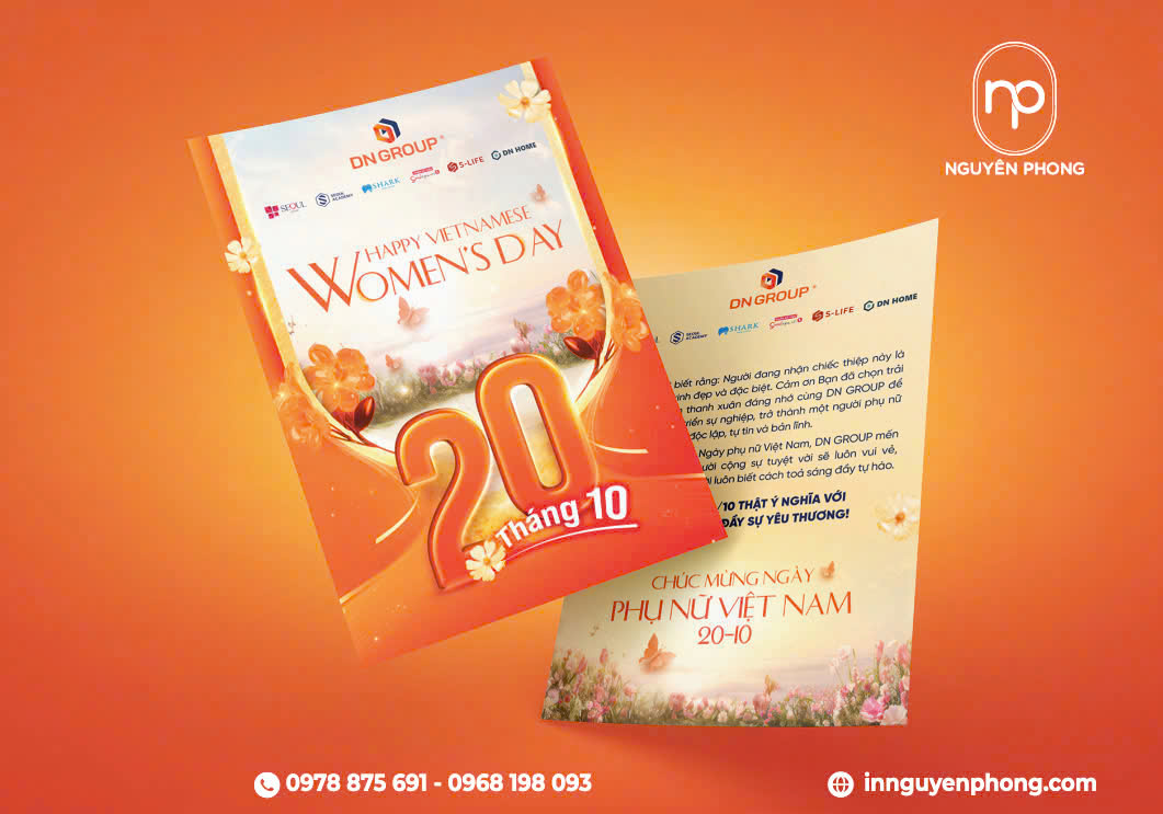 In thiệp ngay cho dịp đặc biệt thêm ý nghĩa