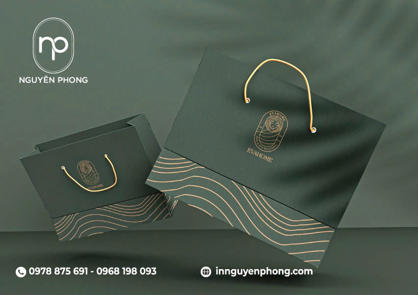 Túi giấy mỹ thuật khẳng định đẳng cấp của thương hiệu