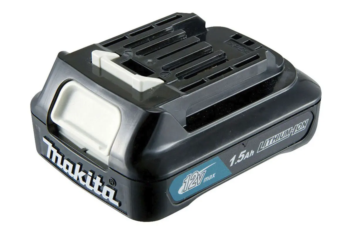 Pin sạc Makita 12V 1.5Ah lithium ion cho máy khoan và dụng cụ điện cầm tay