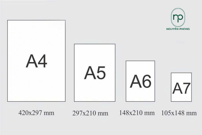 khổ giấy a6 trong in ấn 