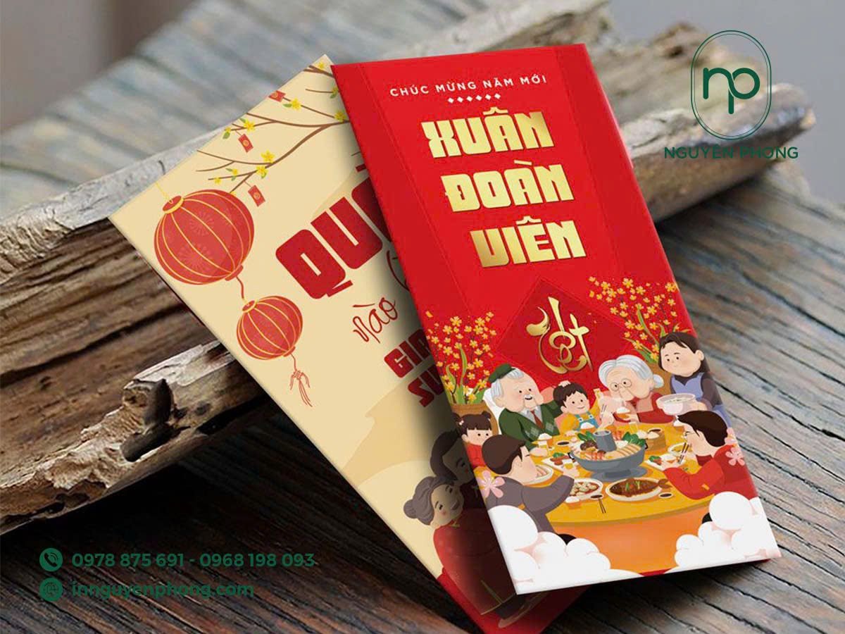 thiết kế bao lì xì 