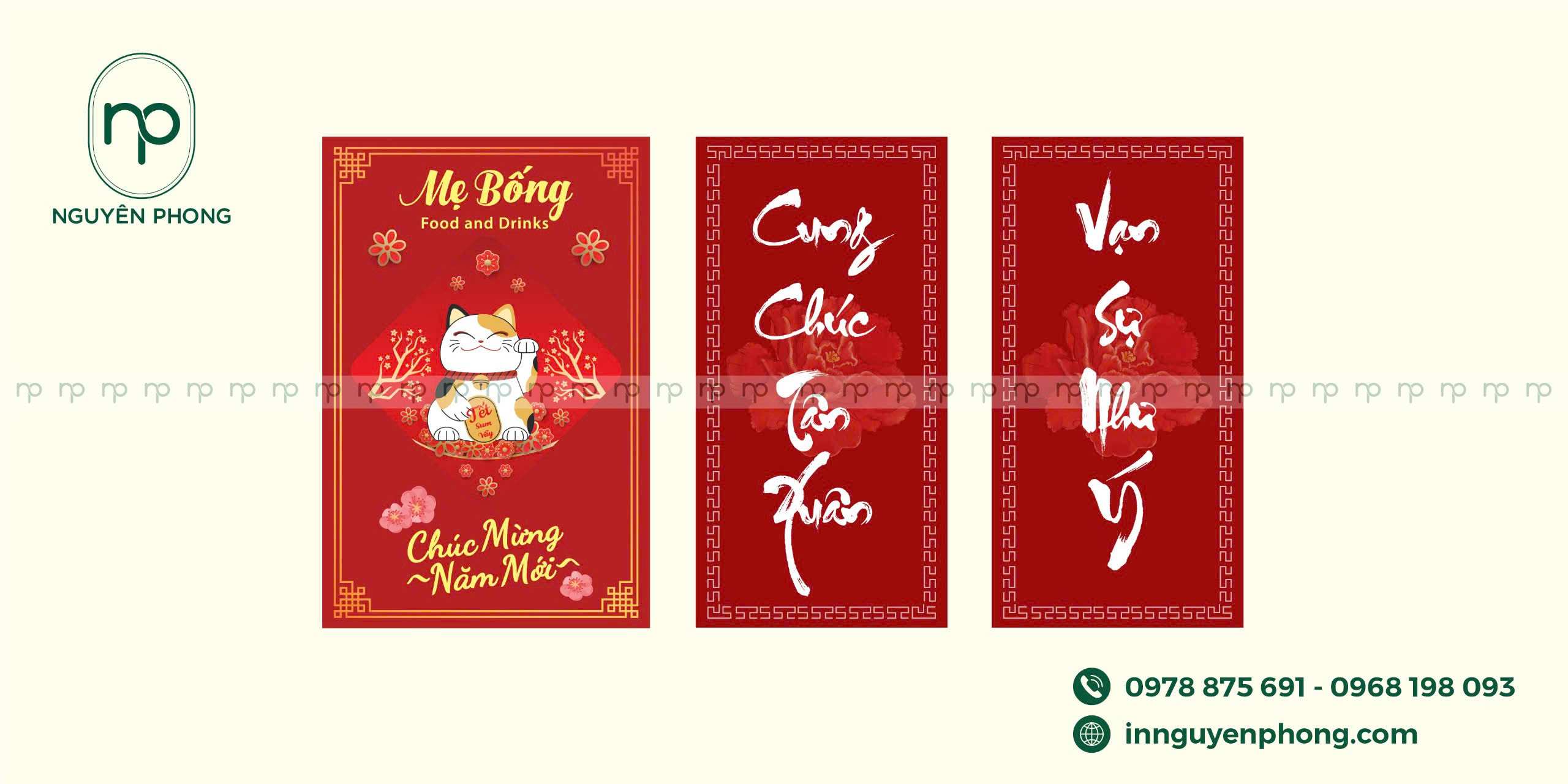 dịch vụ in tem dán Tết 