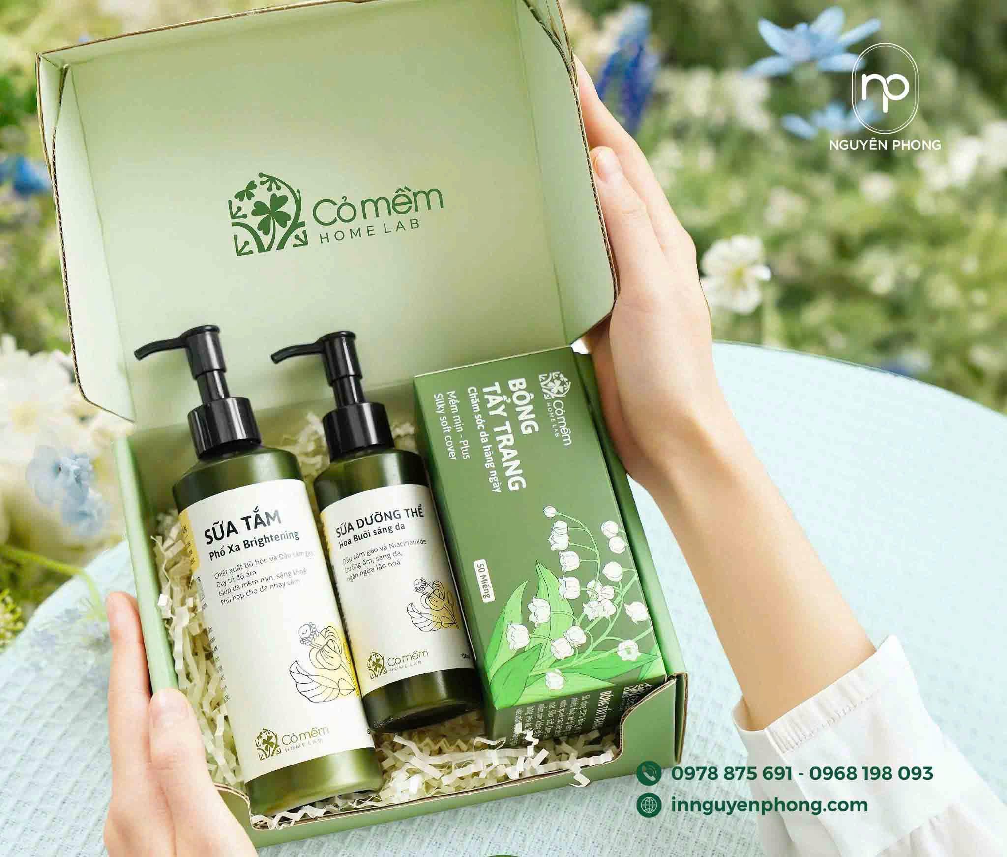 Hộp carton đựng mỹ phẩm là lựa chọn của nhiều thương hiệu