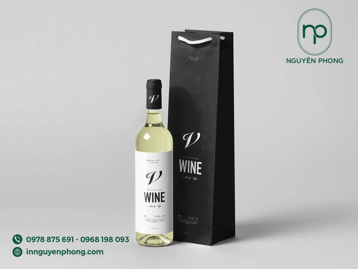 In Hộp Đựng Rượu Vang Sang Trọng - Thể Hiện Đẳng Cấp