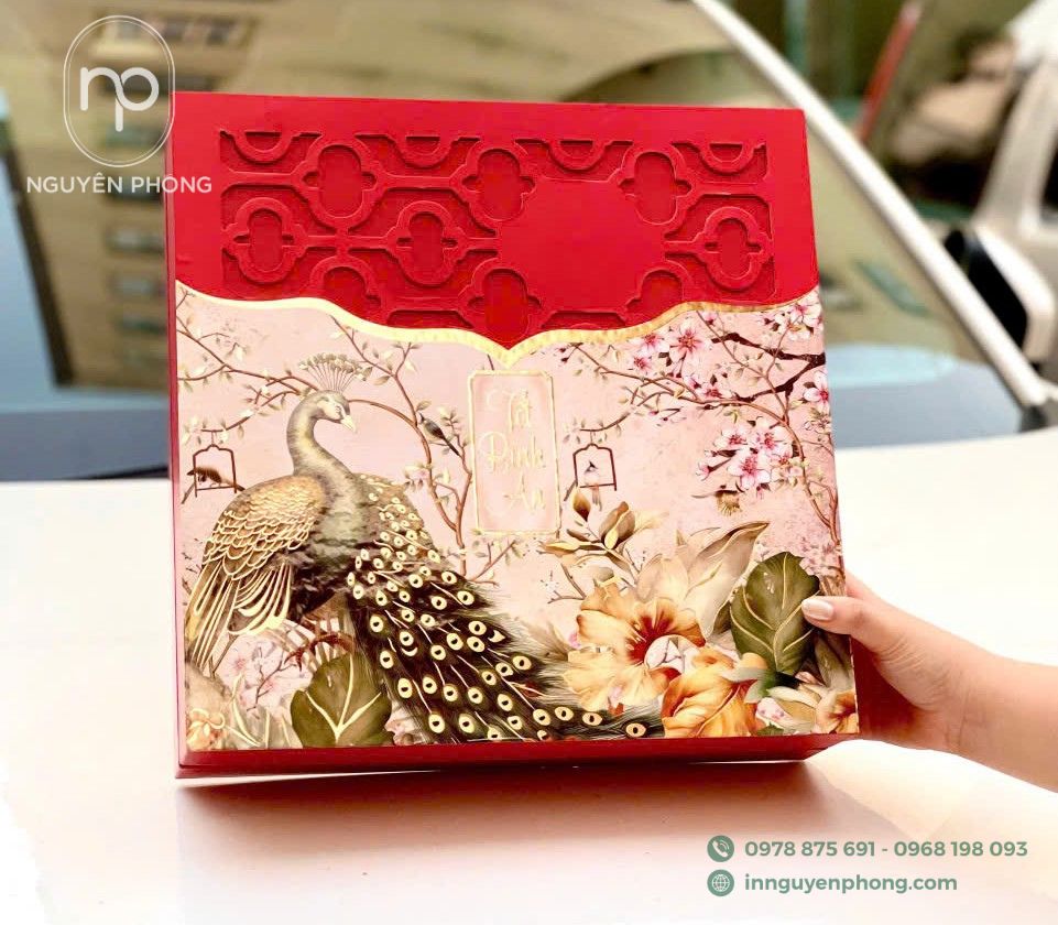 Địa Chỉ Xưởng Sản Xuất Hộp Quà Tết Uy Tín - Giá Cả Hợp Lý 45 Mẫu hộp Tết bình an