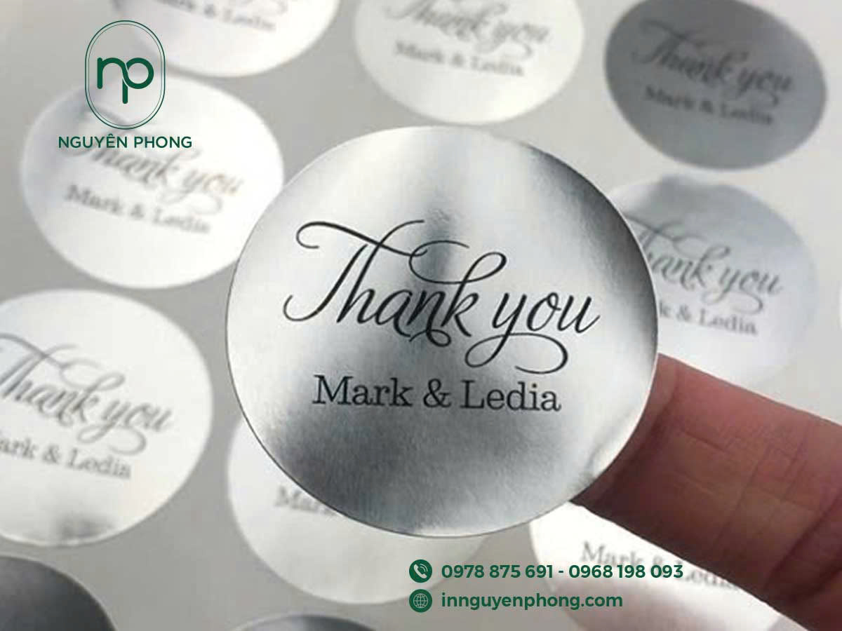 Decal bạc - Lựa chọn hoàn hảo cho sản phẩm cao cấp