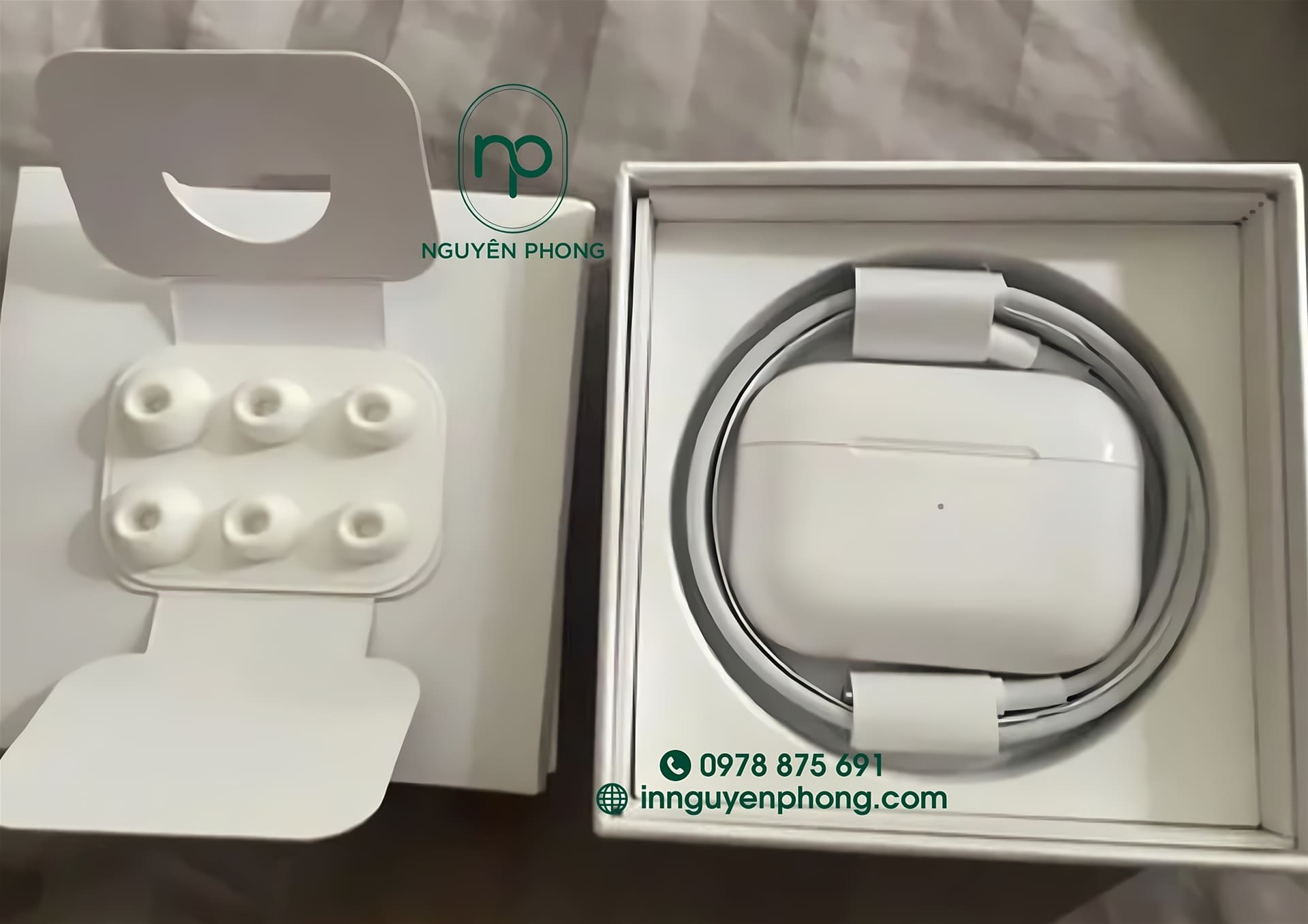 Bộ hộp đựng airpod