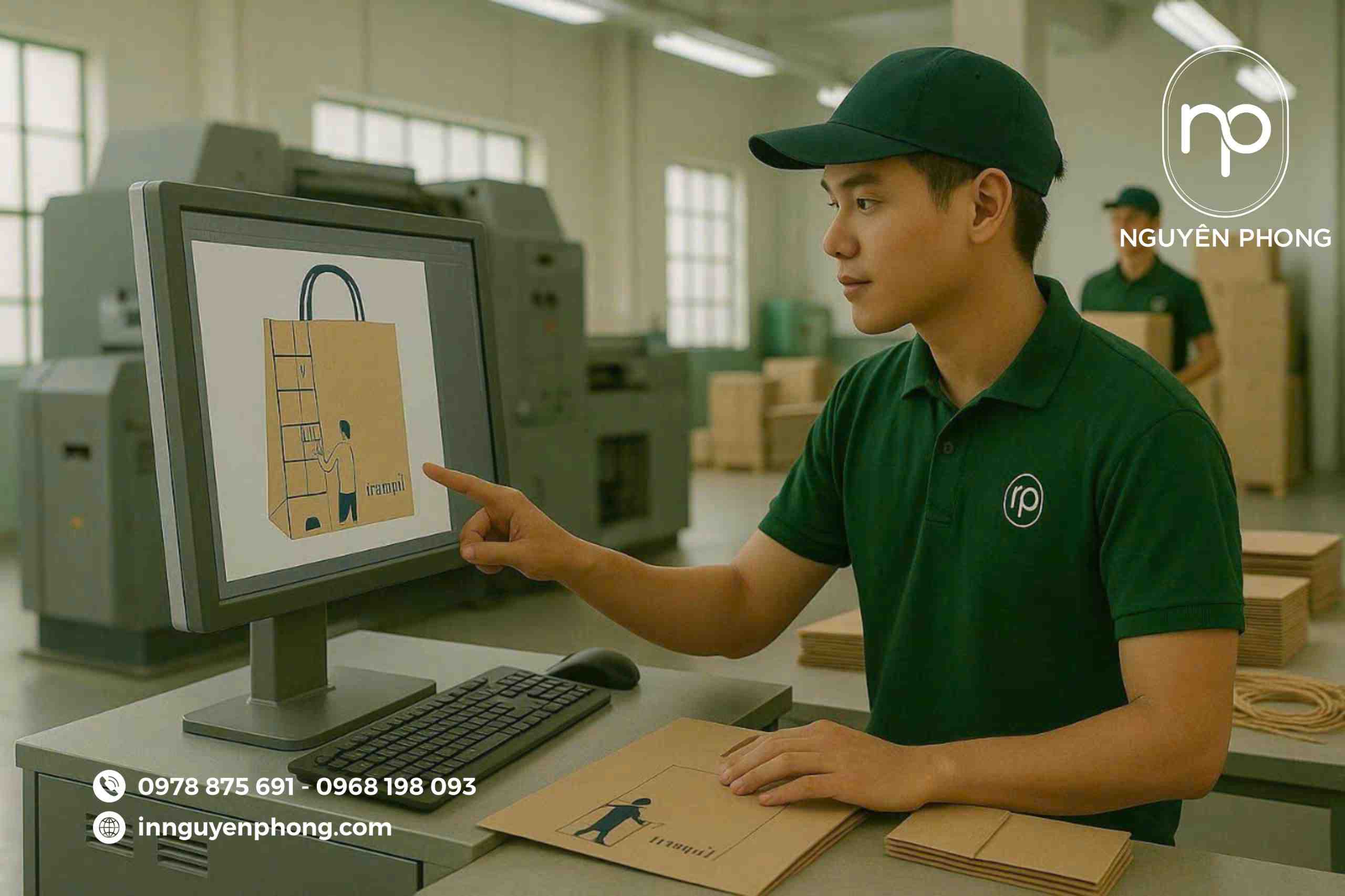 Duyệt mẫu và in thử (proof) cho khách trước khi in hàng loạt
