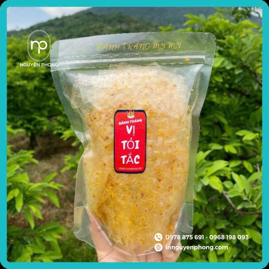 In Tem Bánh Tráng Trộn Đẹp - Giá Rẻ - Giao Nhanh