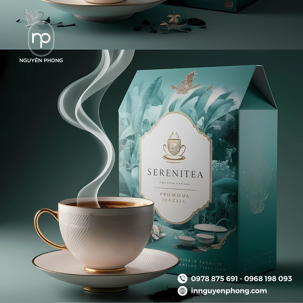 Thiết Kế Logo Chè Đẹp, Ấn Tượng Cho Thương Hiệu