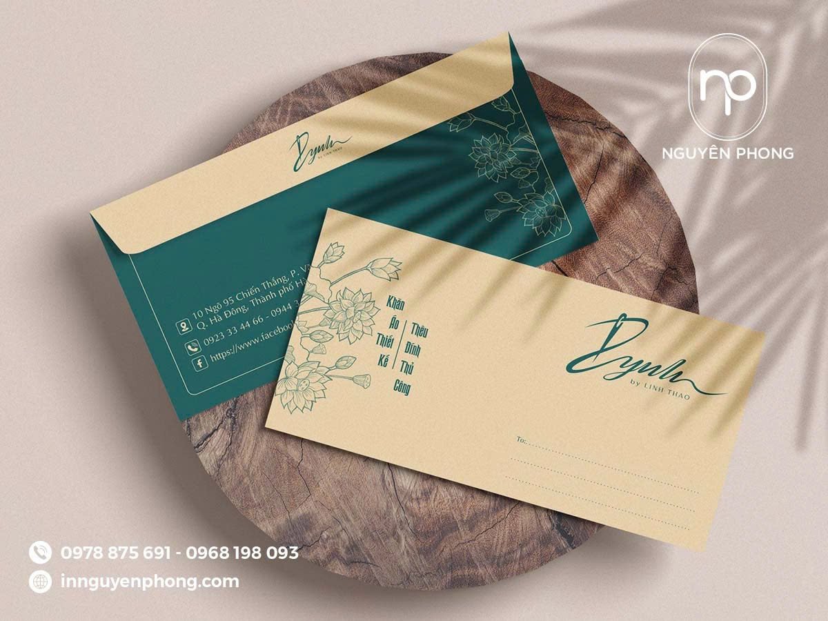 In phong bì theo yêu cầu, không giới hạn sáng tạo