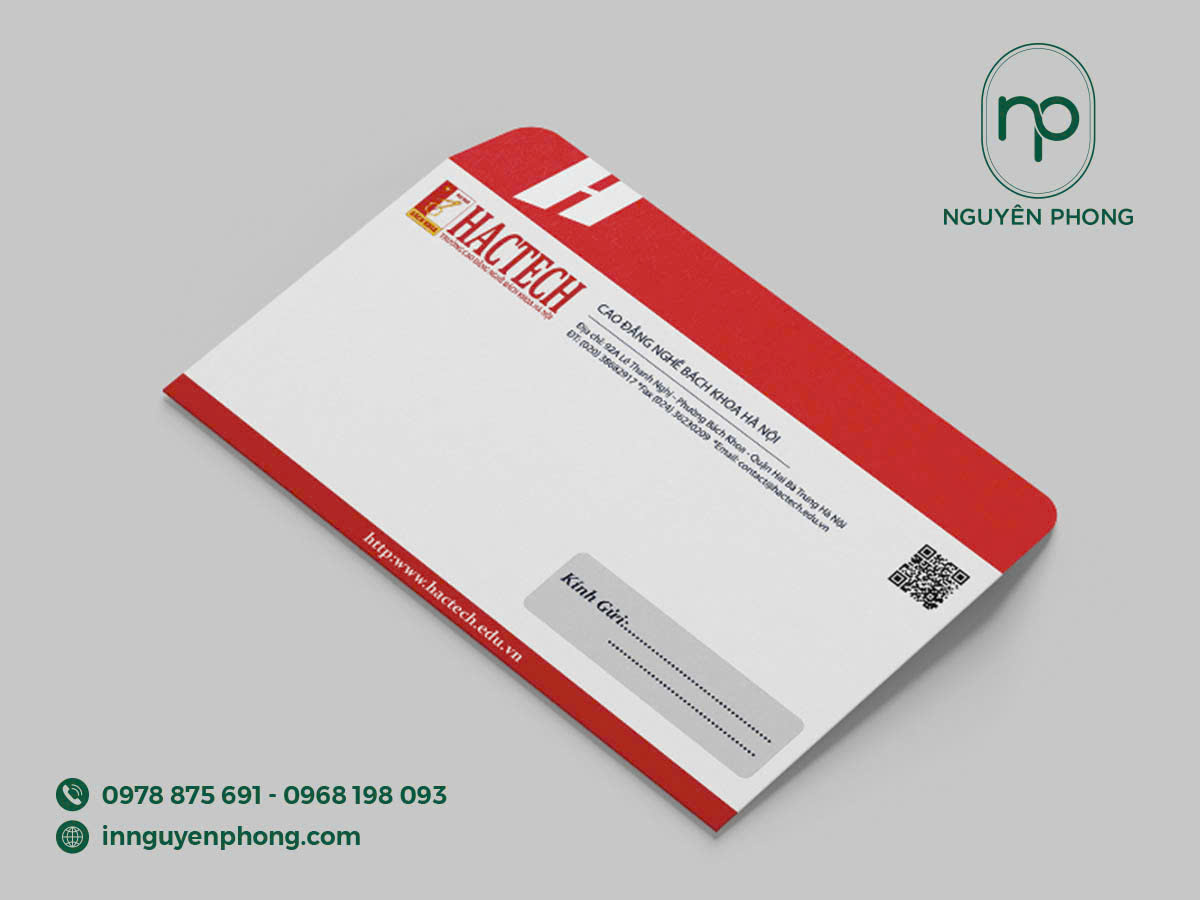 Xưởng in phong bì uy tín số 1 Hà Nội