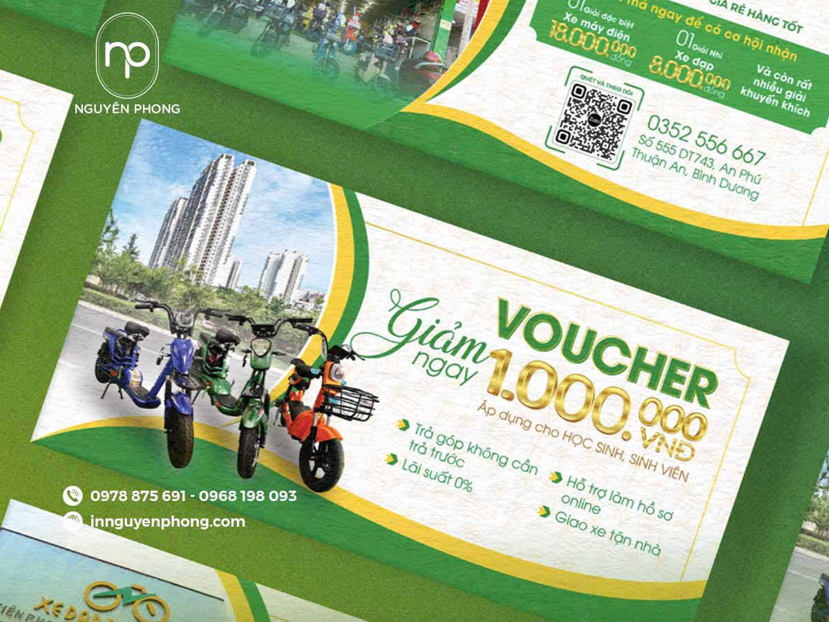 Voucher giảm giá 