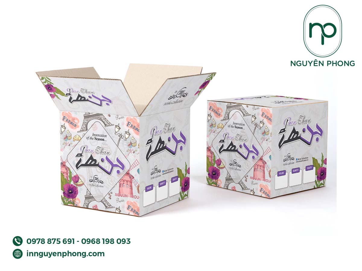 Sản xuất thùng carton đựng hoa quả