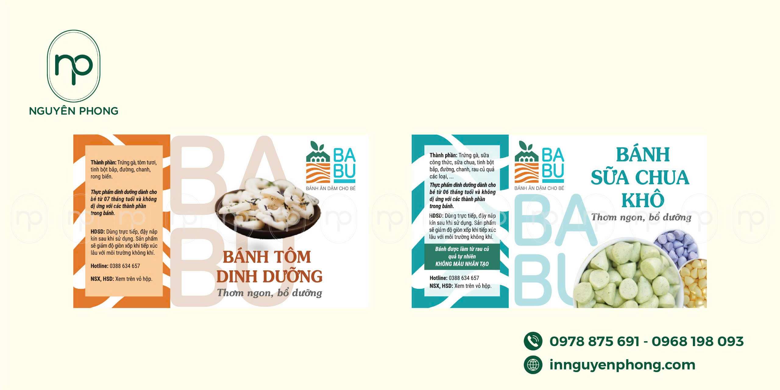 In tem bánh - Giải pháp bảo vệ và nhận diện sản phẩm