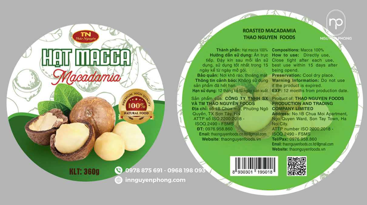In tem bánh - Giải pháp bảo vệ và nhận diện sản phẩm