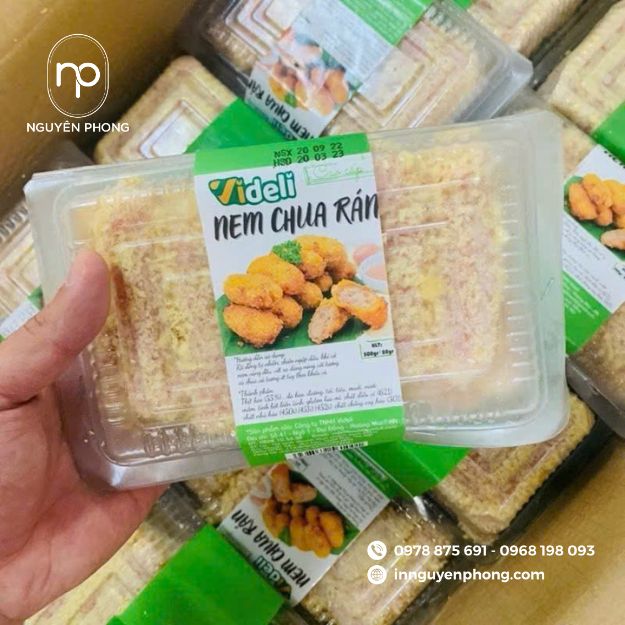In tem nem chua đẹp, chất lượng – Tăng nhận diện, nâng tầm thương hiệu