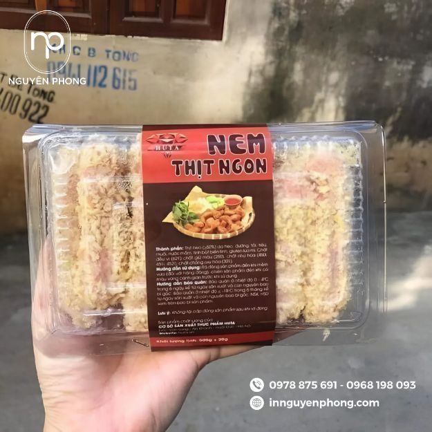 In tem nem chua đẹp, chất lượng – Tăng nhận diện, nâng tầm thương hiệu