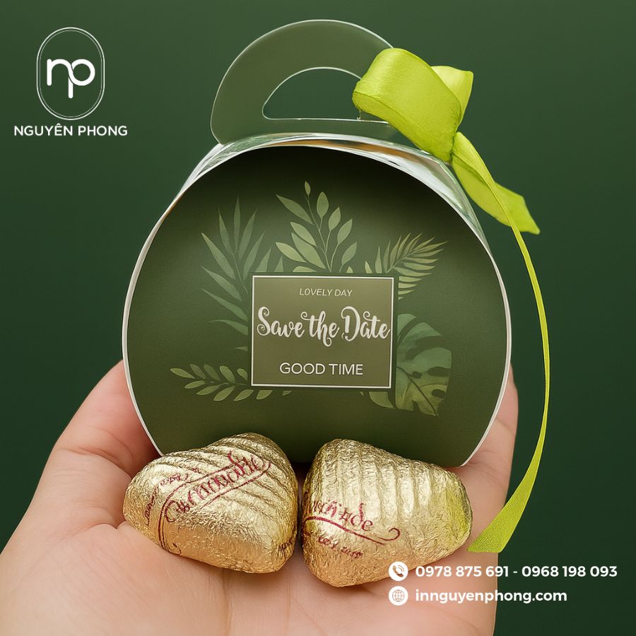 In Túi Giấy Đựng Socola Giá Rẻ