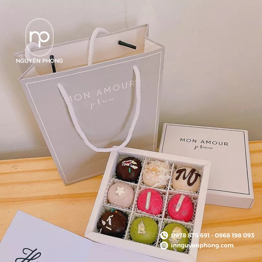 In Túi Giấy Đựng Socola Giá Rẻ