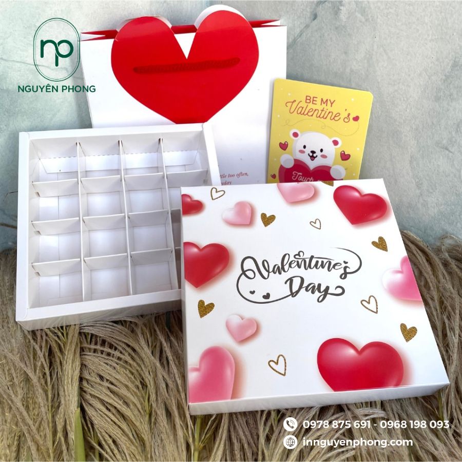 In Túi Giấy Đựng Socola Giá Rẻ