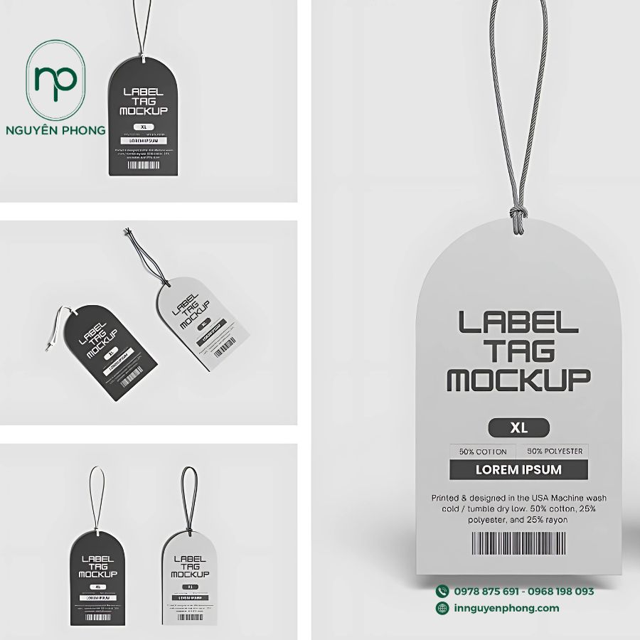 Dịch vụ in tag giấy theo yêu cầu