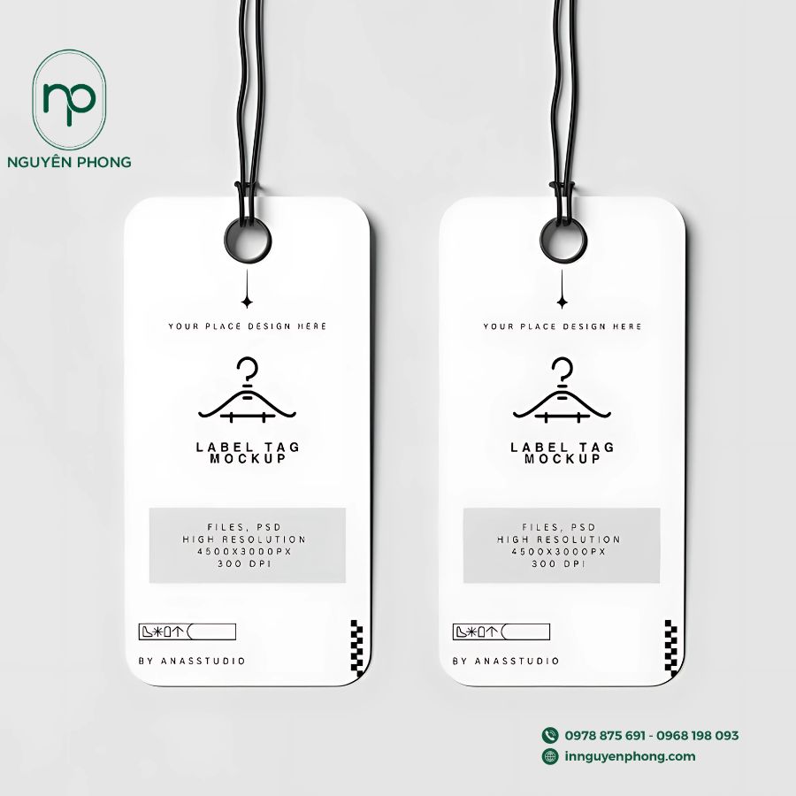 Dịch vụ in tag giấy theo yêu cầu