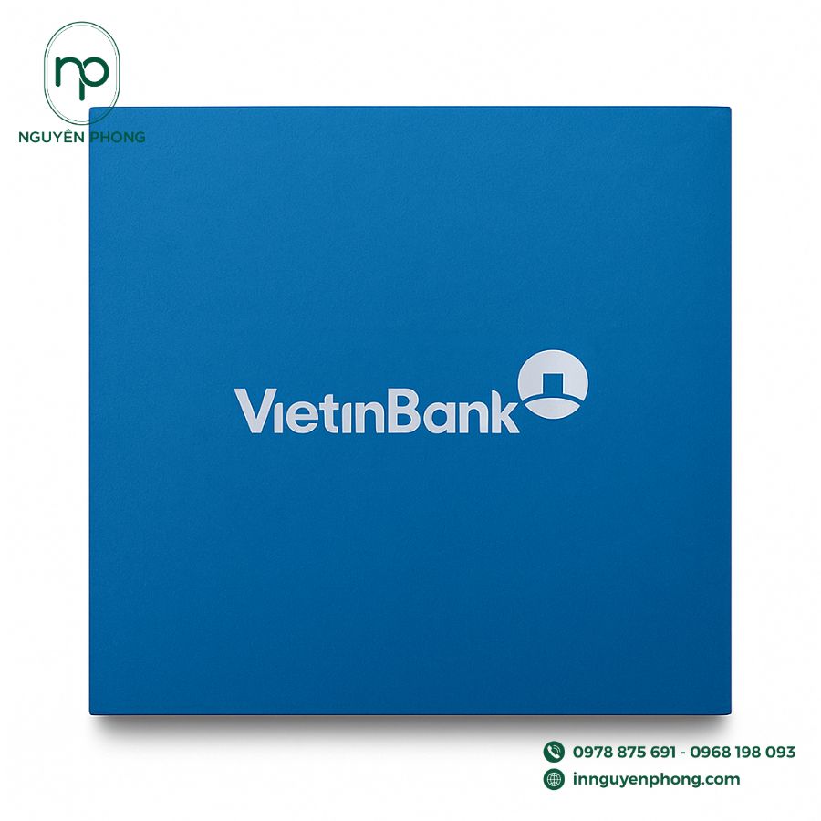 In hộp quà Tết ngân hàng