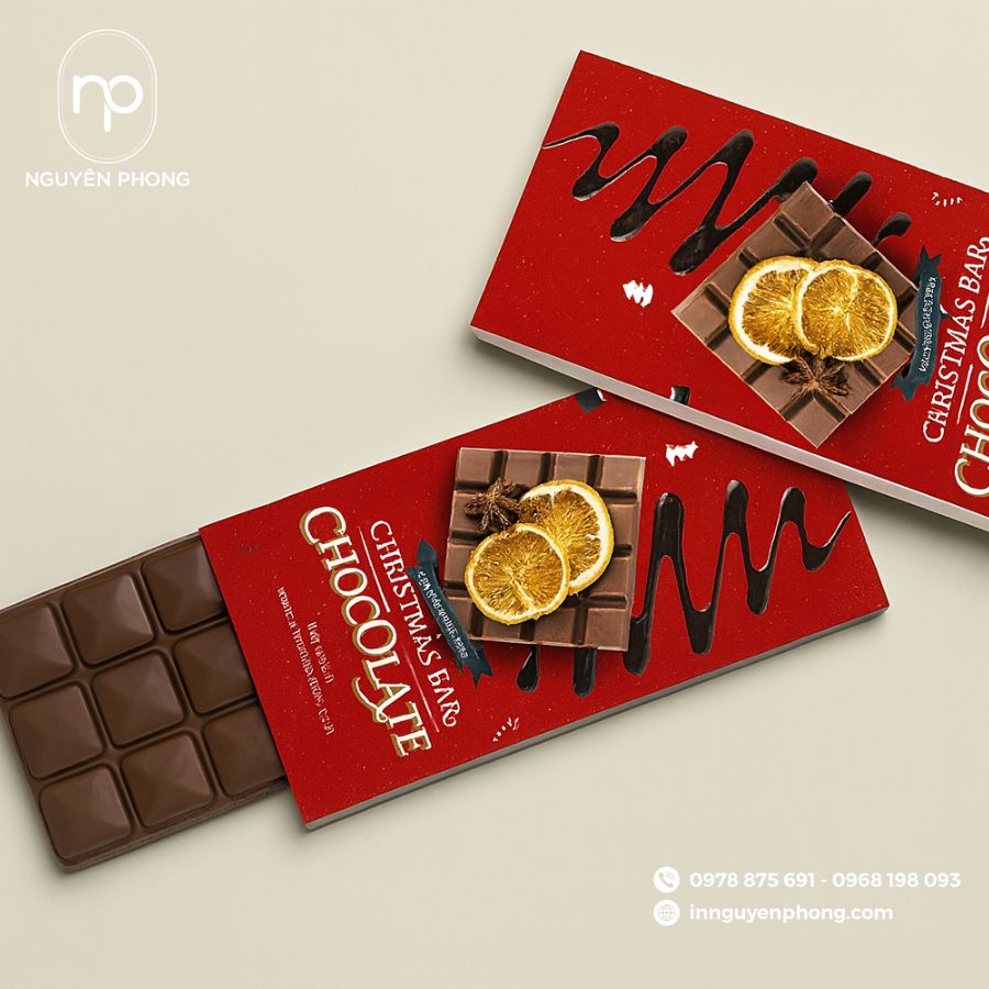 In hộp giấy đựng socola chất lượng tại TPHCM