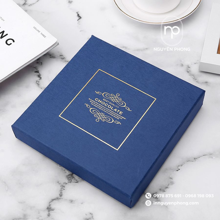 In hộp giấy đựng socola chất lượng tại TPHCM